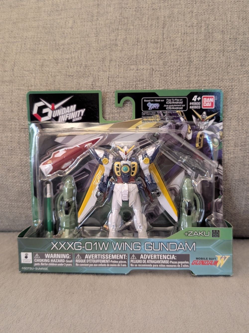 Wing Gundam Action Figures + More - ANIME EXPO 22